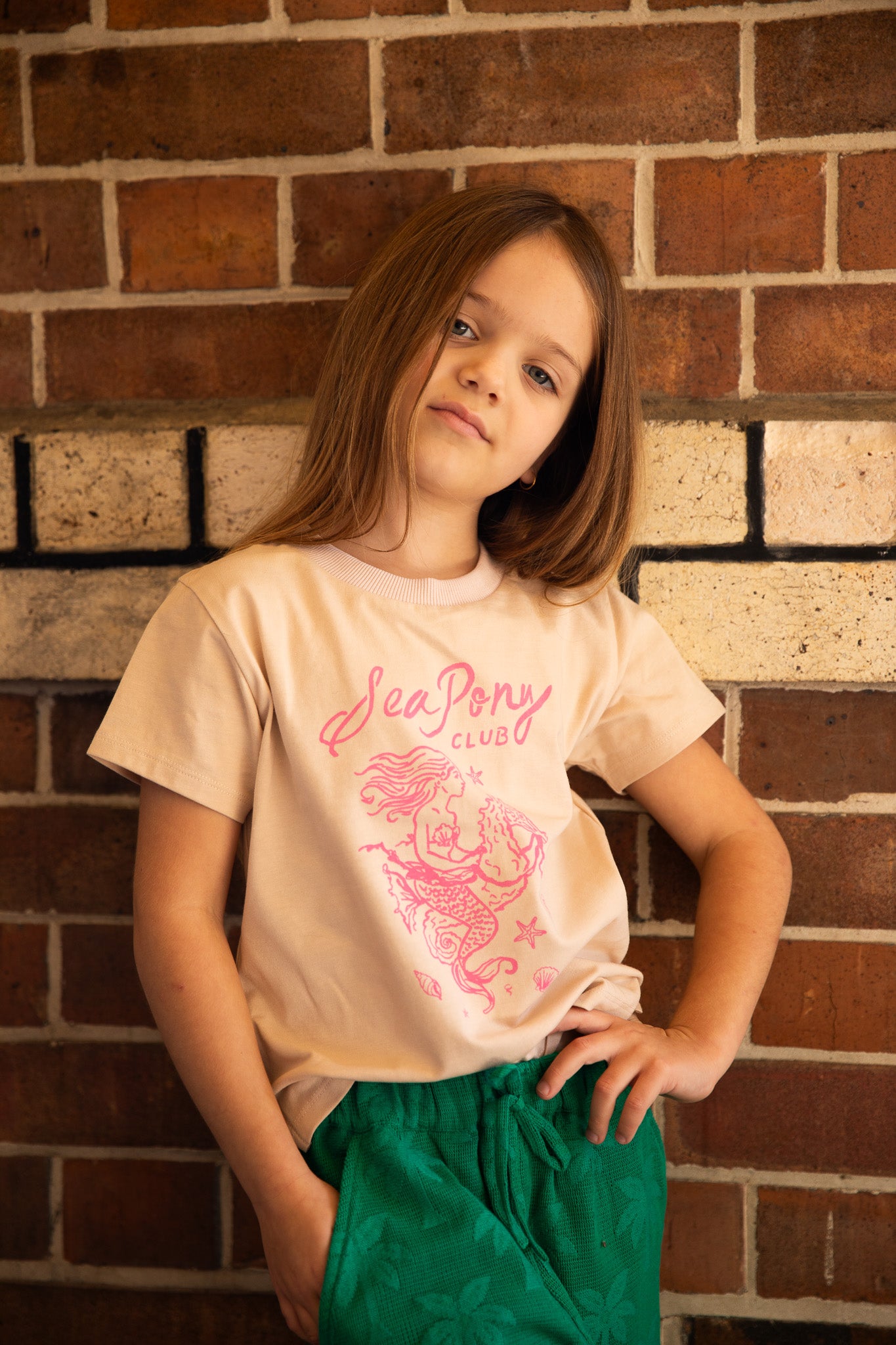 Kate T-Shirt-Sand Castle