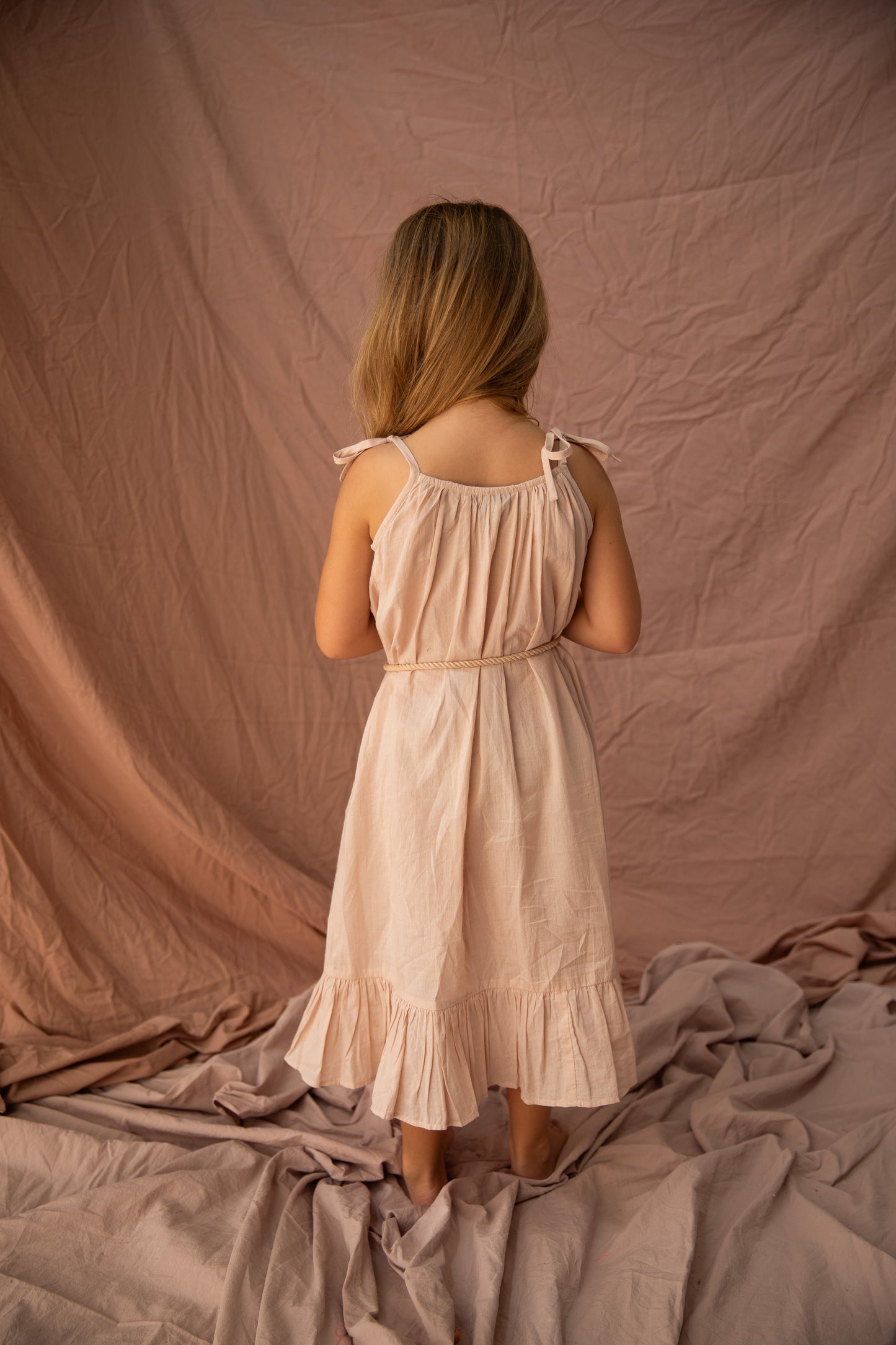 Alessandra Dress-Almond