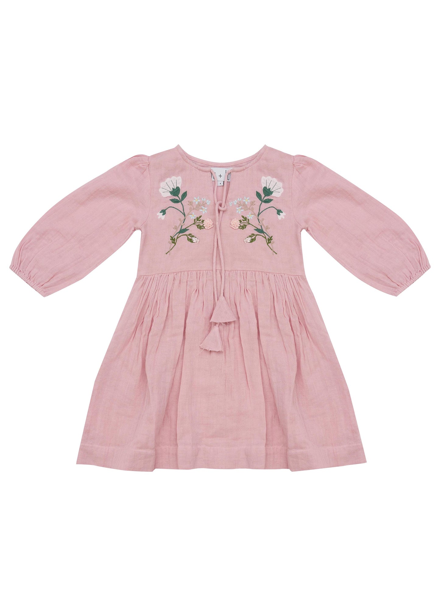 Nadia Dress-Pink Lady Apple