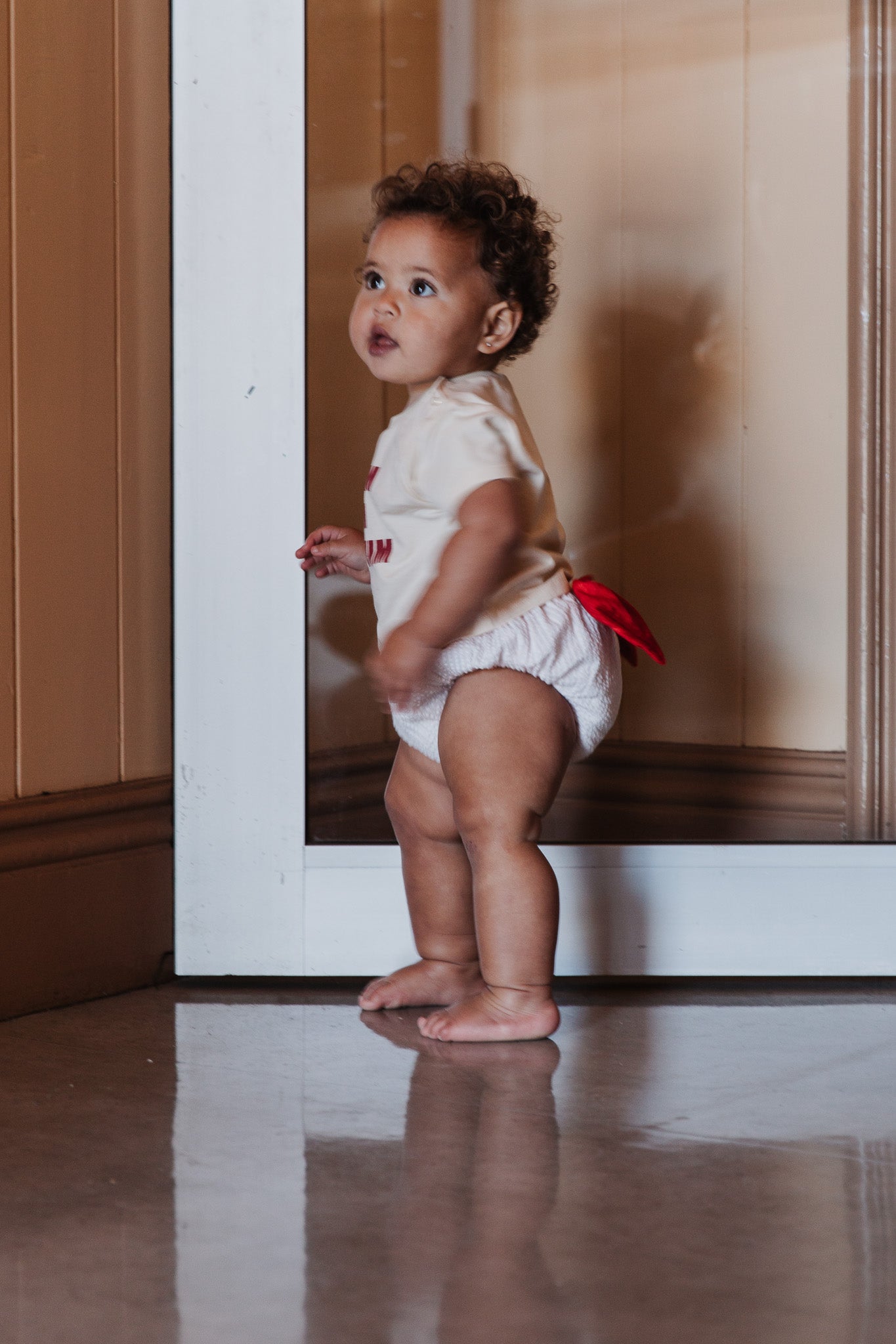 Tinsel Nappy Pants-Pink Candy