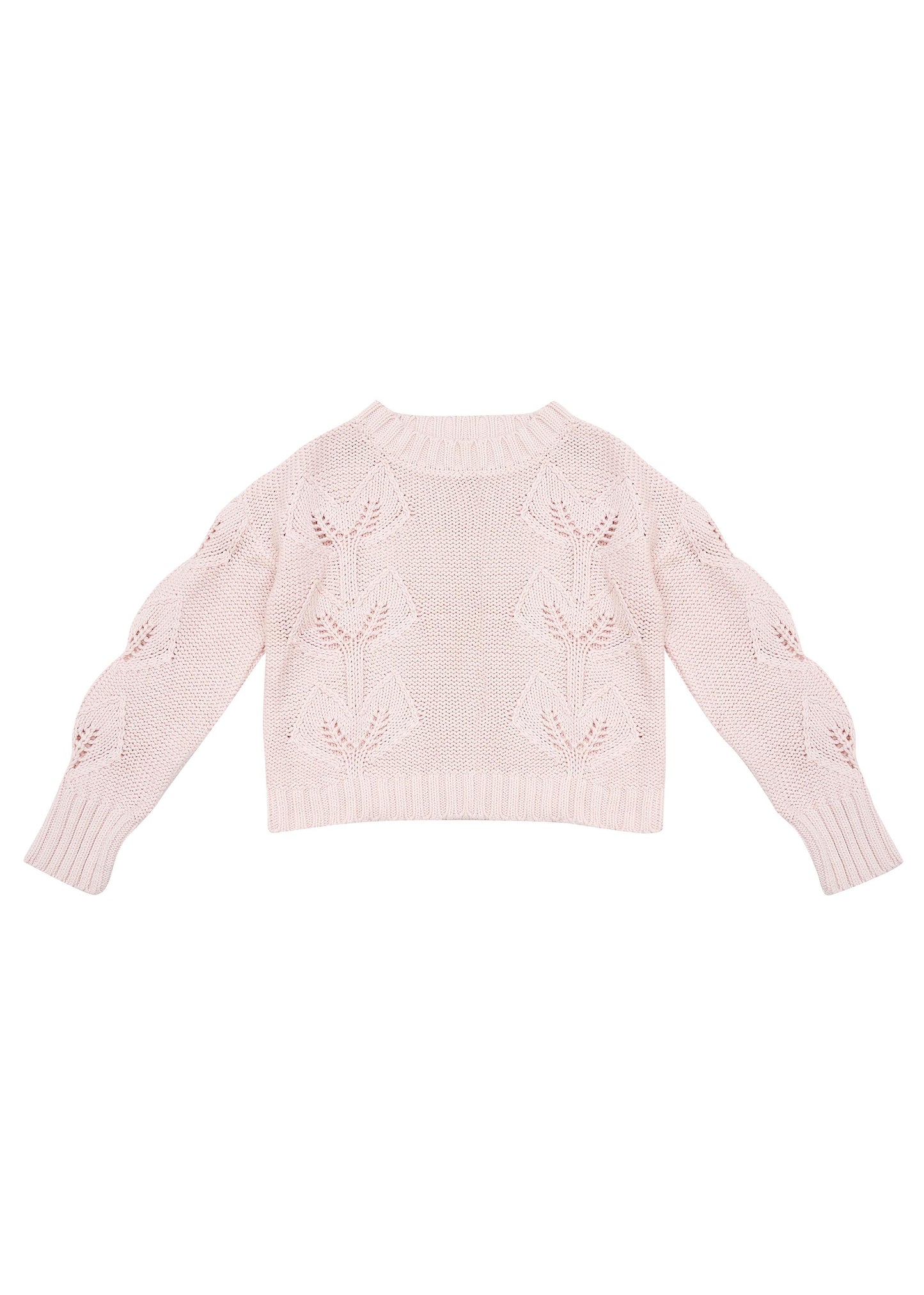 Minty Knitted Jumper - Coconut Ice