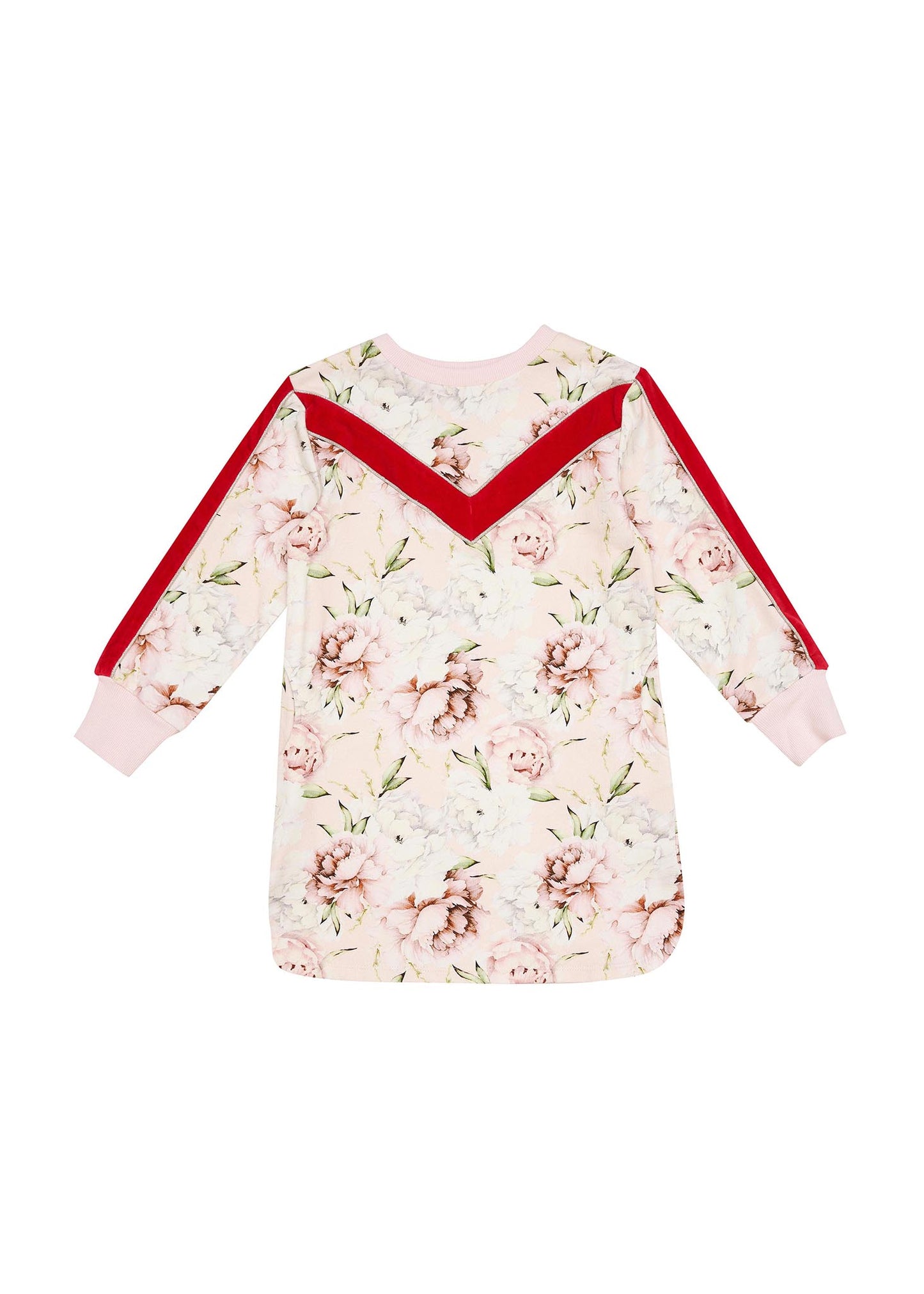 Peppa Dress - Pink Rose Bloom