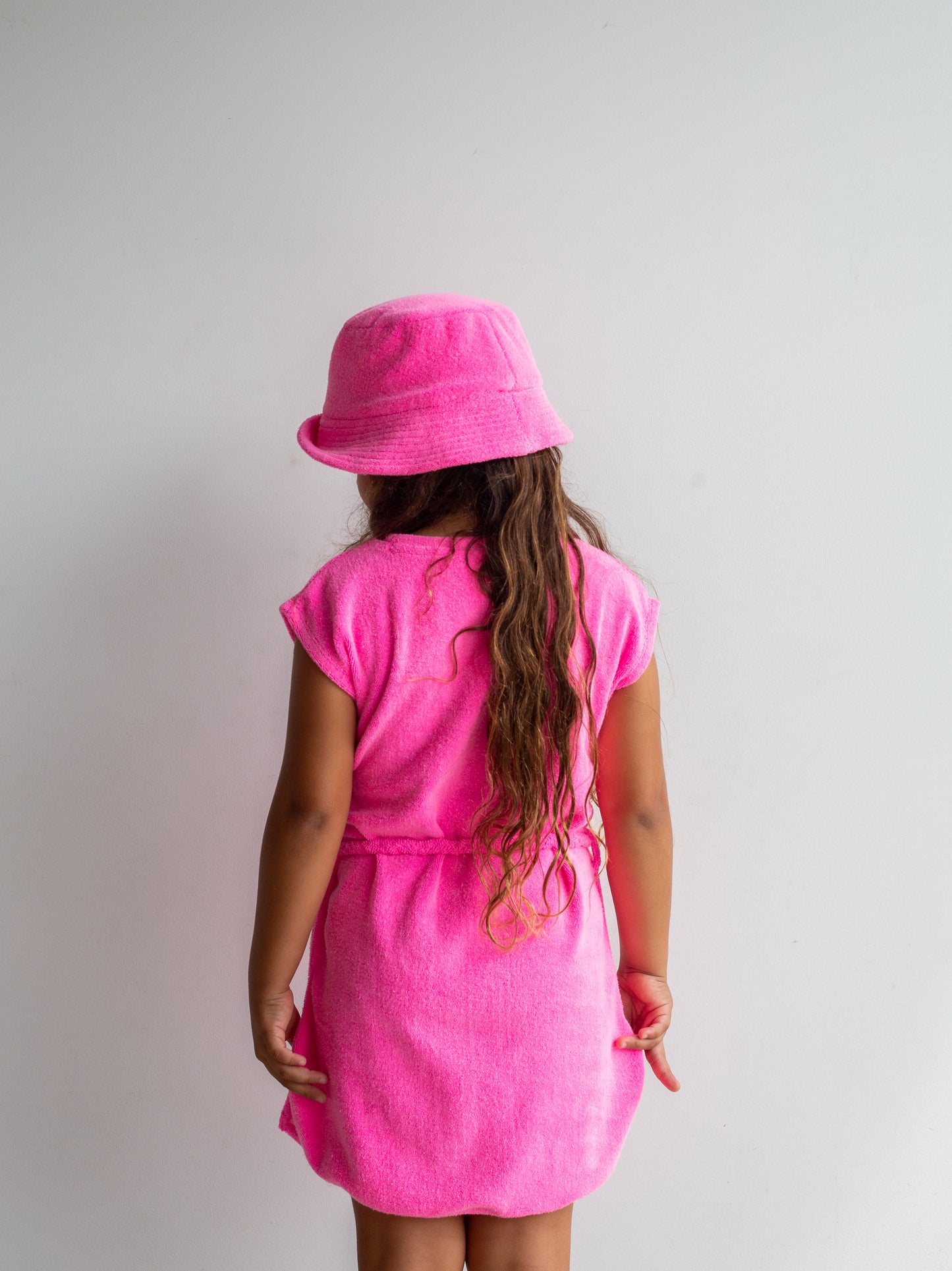 Miami Terry Dress - Neon