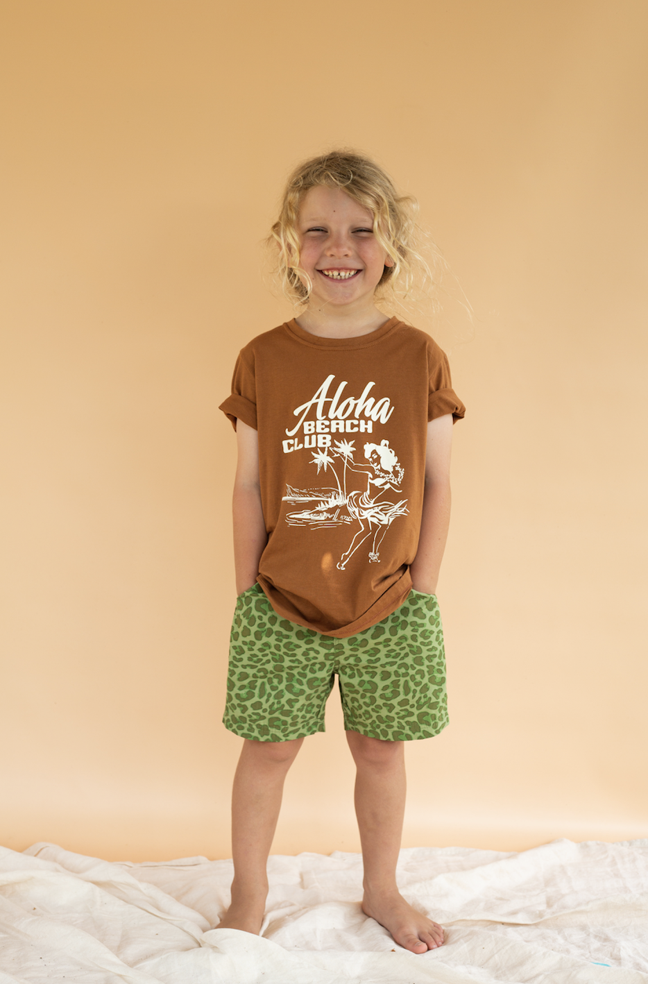 Lewis T-Shirt - Aloha Mud