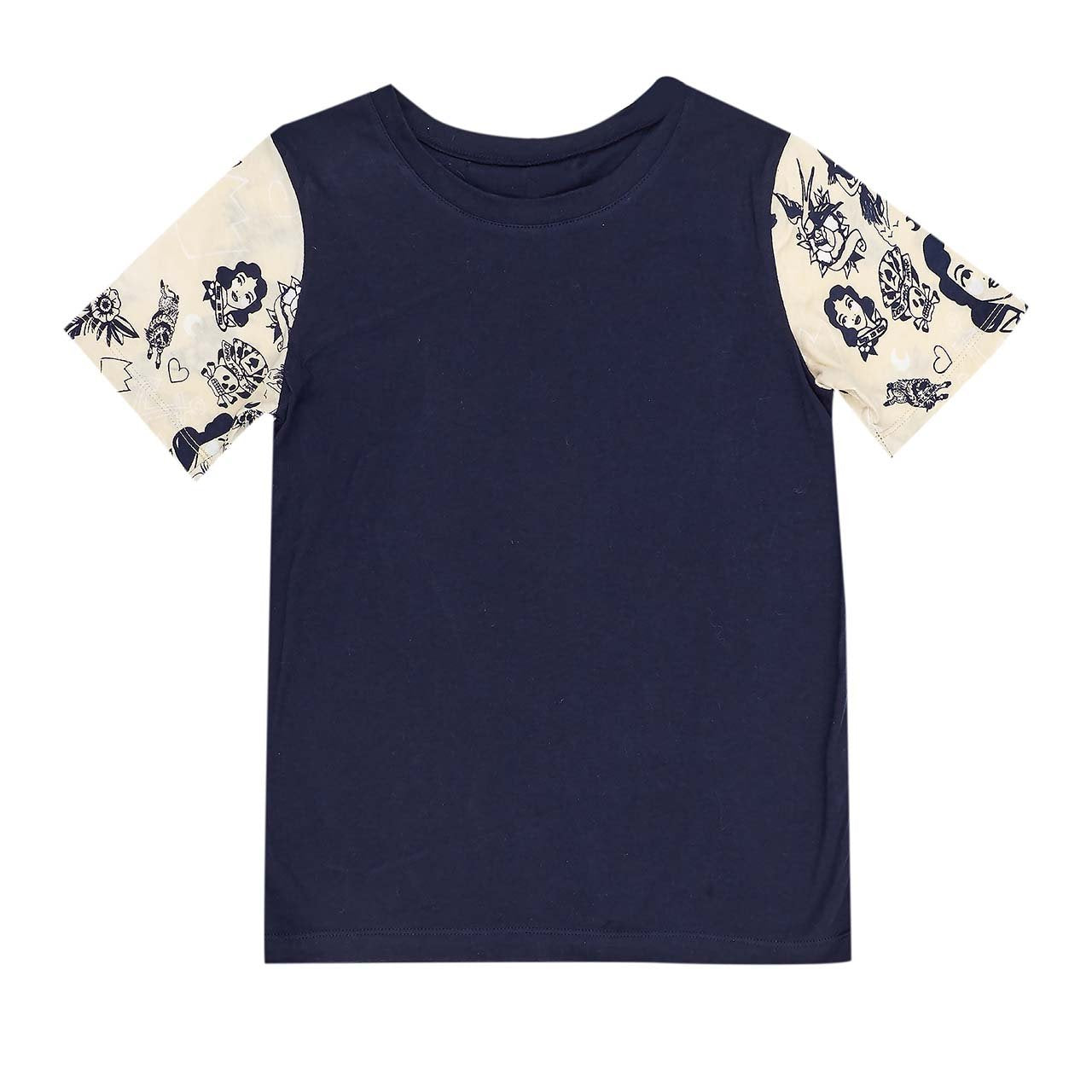 Strong Arm T-Shirt - Navy